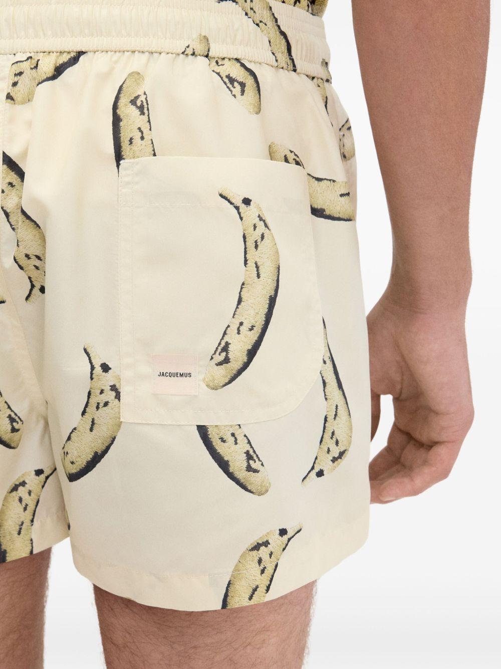banana-print shorts Product Image