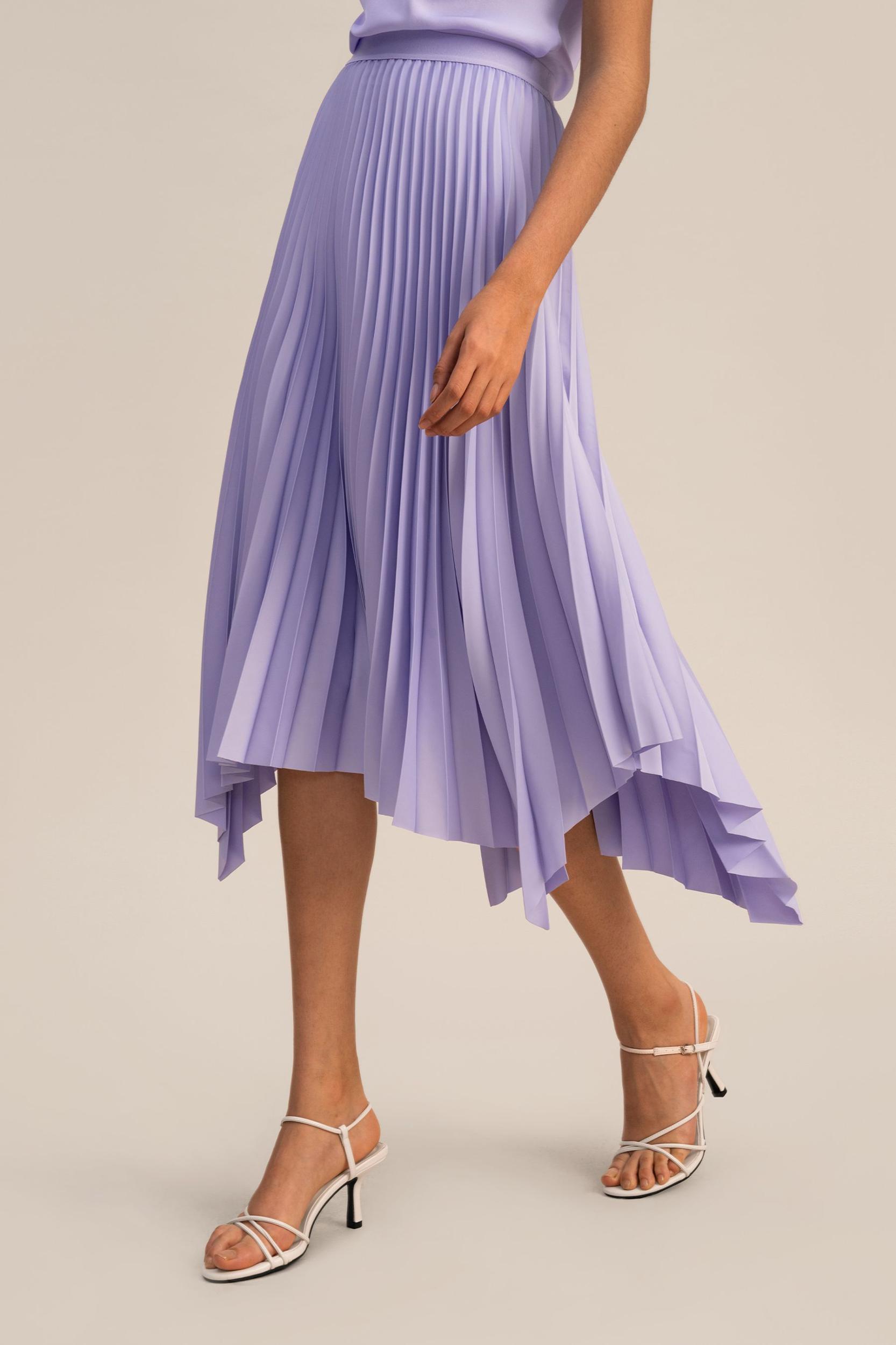 Pleated Handkerchief Skirt Product Image