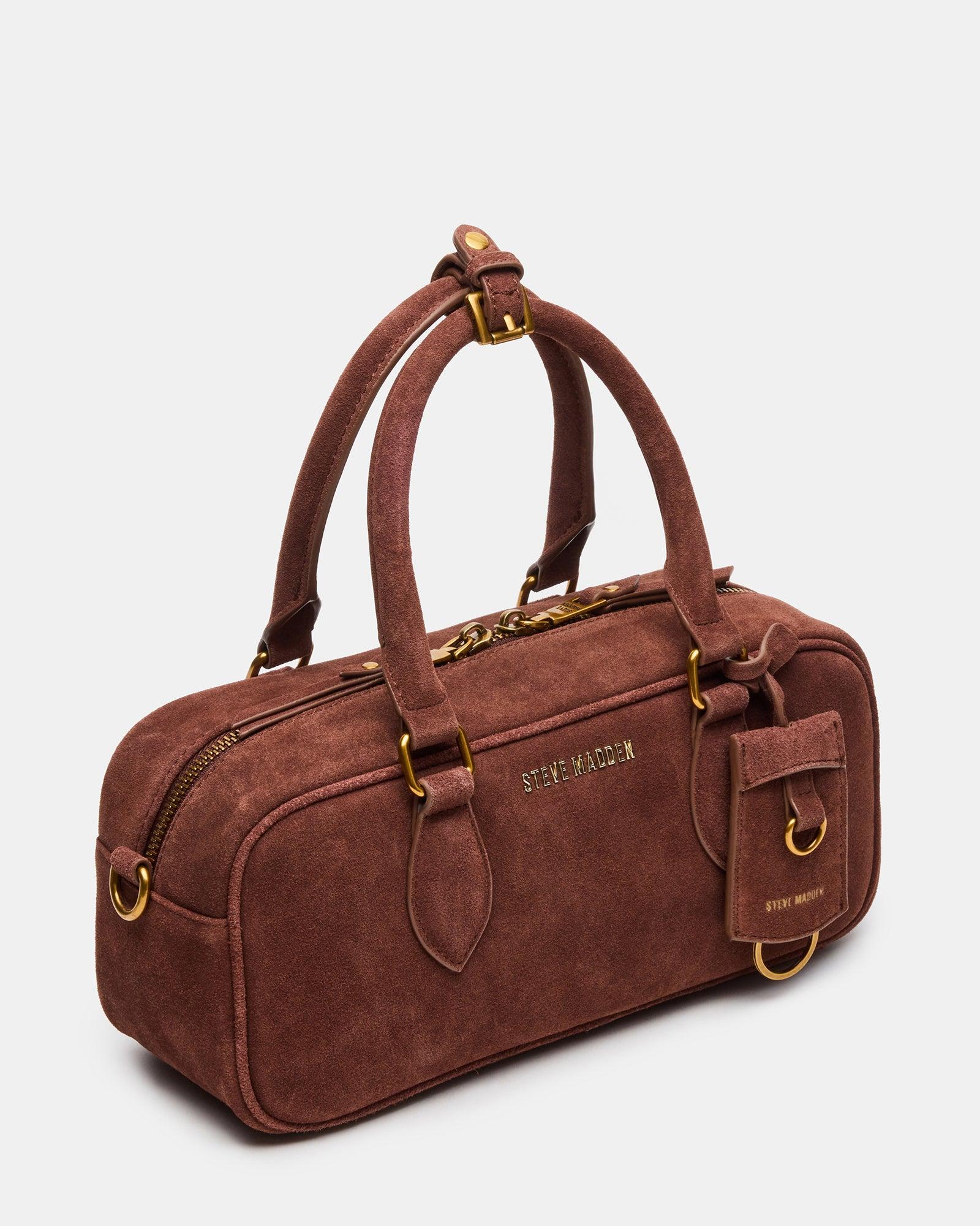 MERIT BAG CHESTNUT SUEDE Female Product Image