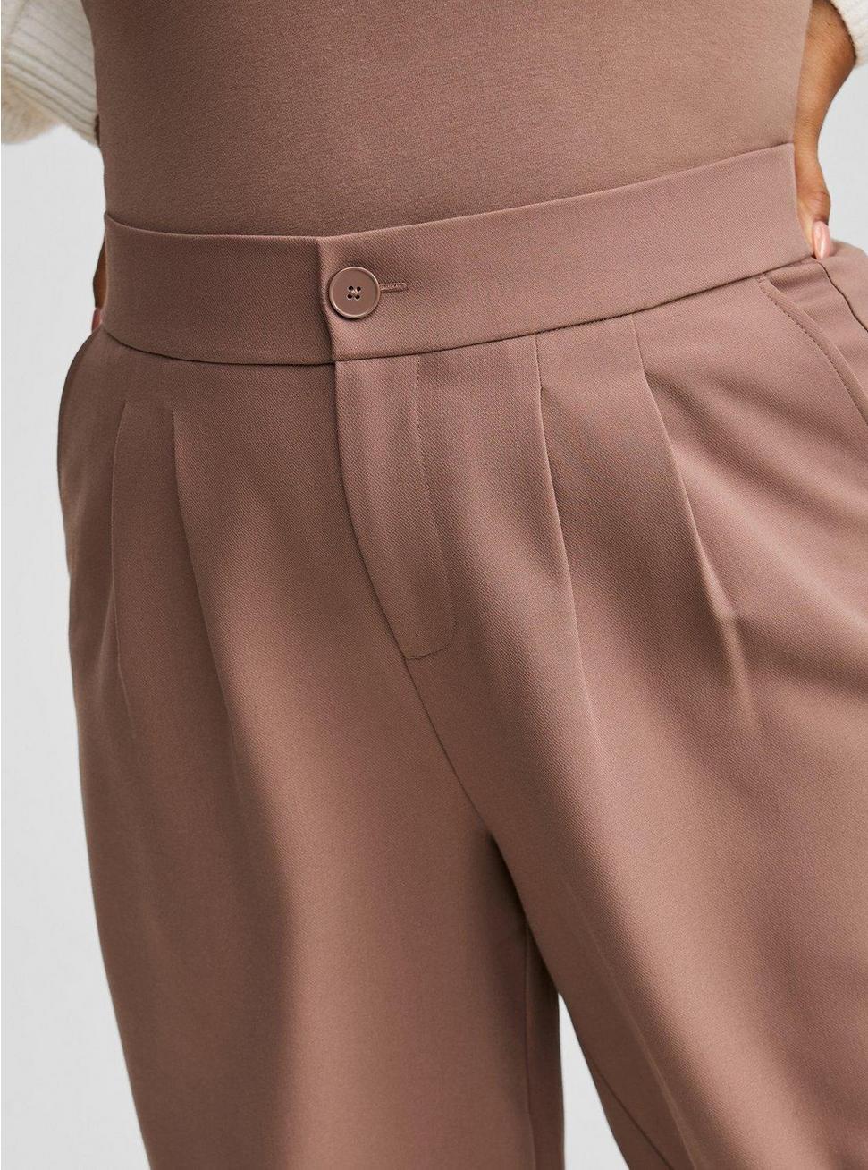 Wide Leg Tailored Twill Pant Product Image
