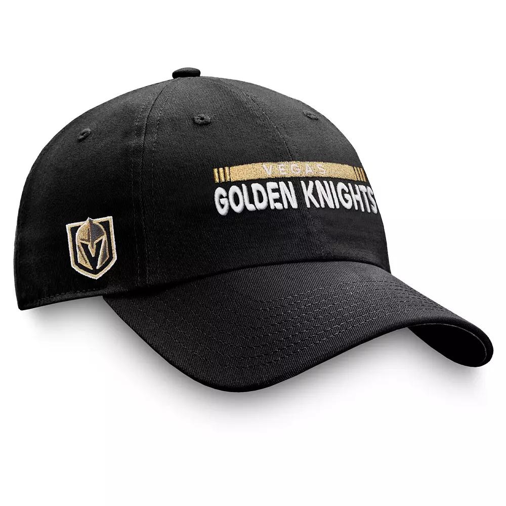 Men's Fanatics Branded Black Vegas Golden Knights Authentic Pro Rink Adjustable Hat, Lvk Black Product Image