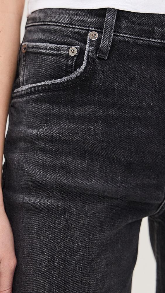 AGOLDE Riley High Rise Straight Crop Jeans | Shopbop Product Image