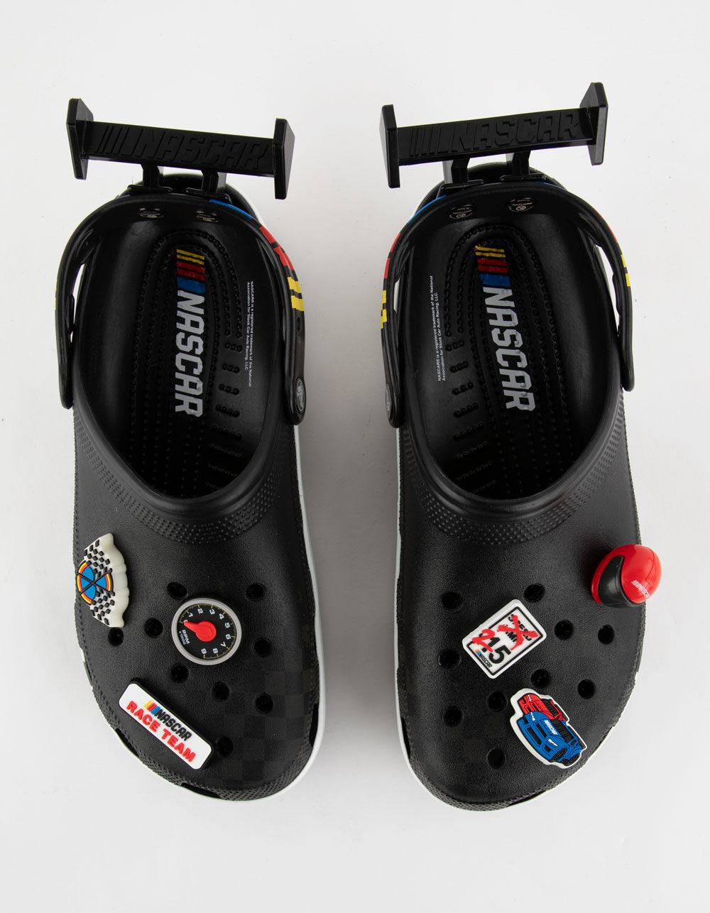 CROCS x NASCAR Classic Clogs - BLACK COMBO Product Image