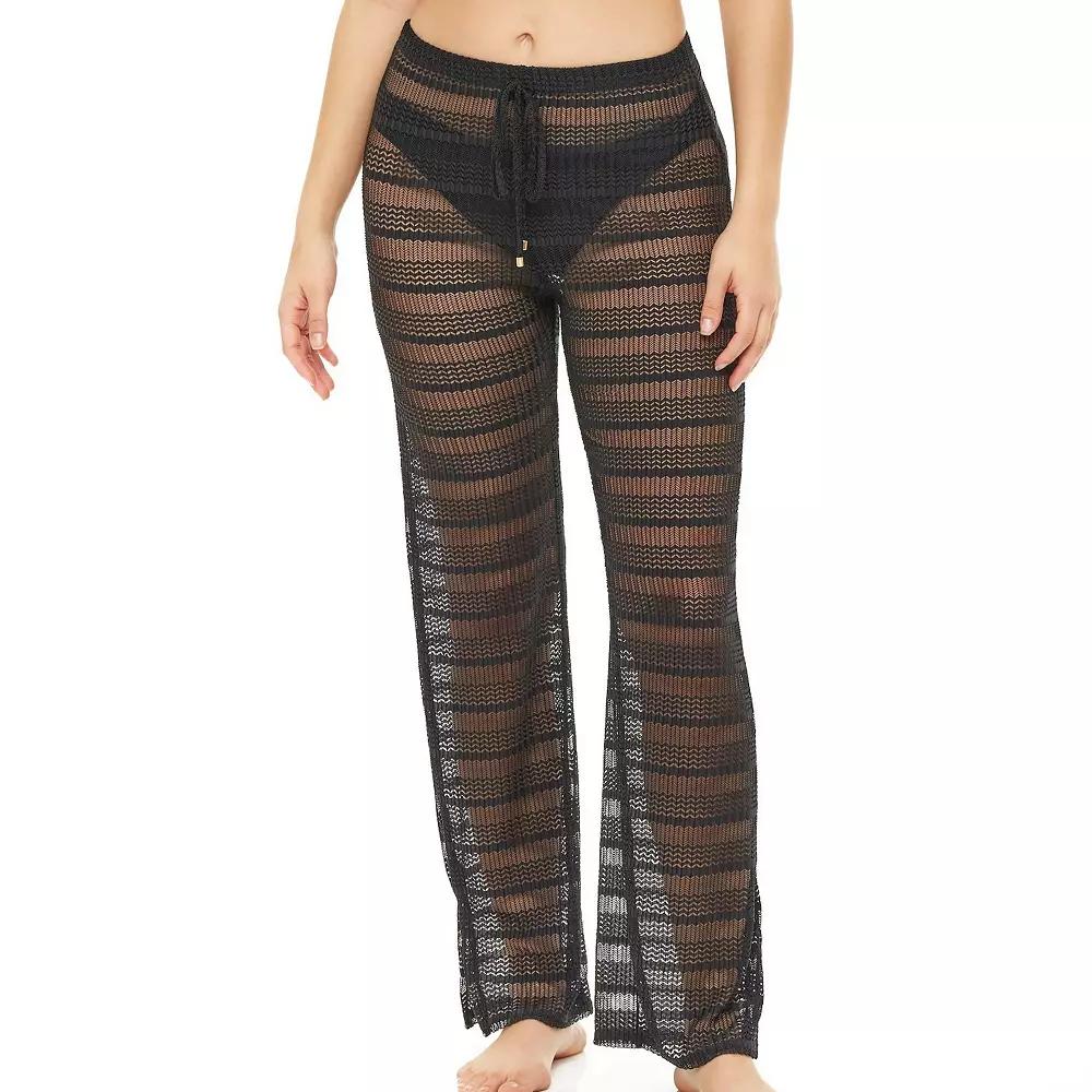 Women's Jordan Taylor Sheer Swim Cover-Up Pants,  Product Image