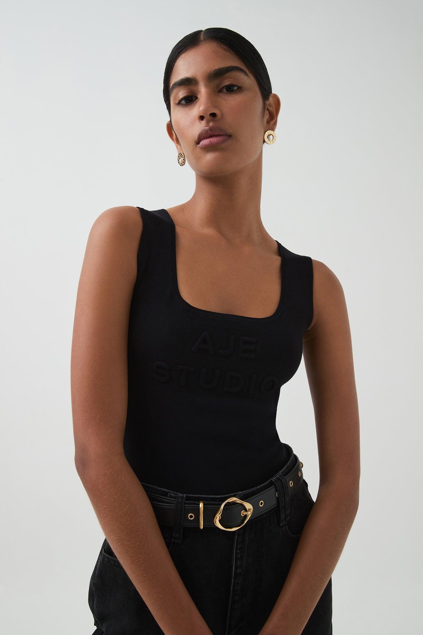 Core Knit Logo Tank Product Image