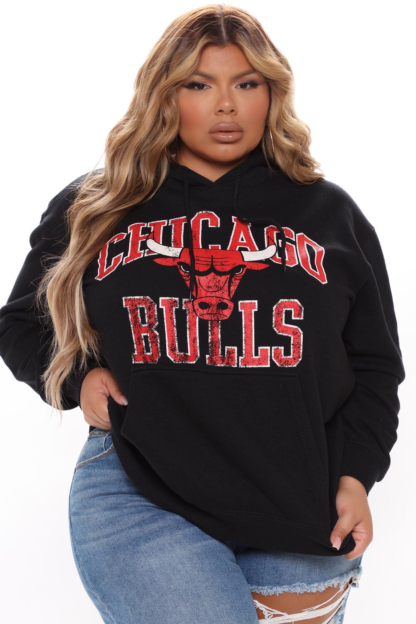 Don't Mess With The Bulls Hoodie - Black Female Product Image