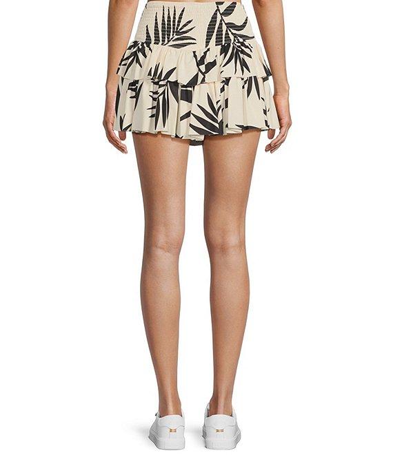 GB Active Printed Tiered Mini Skirt Product Image