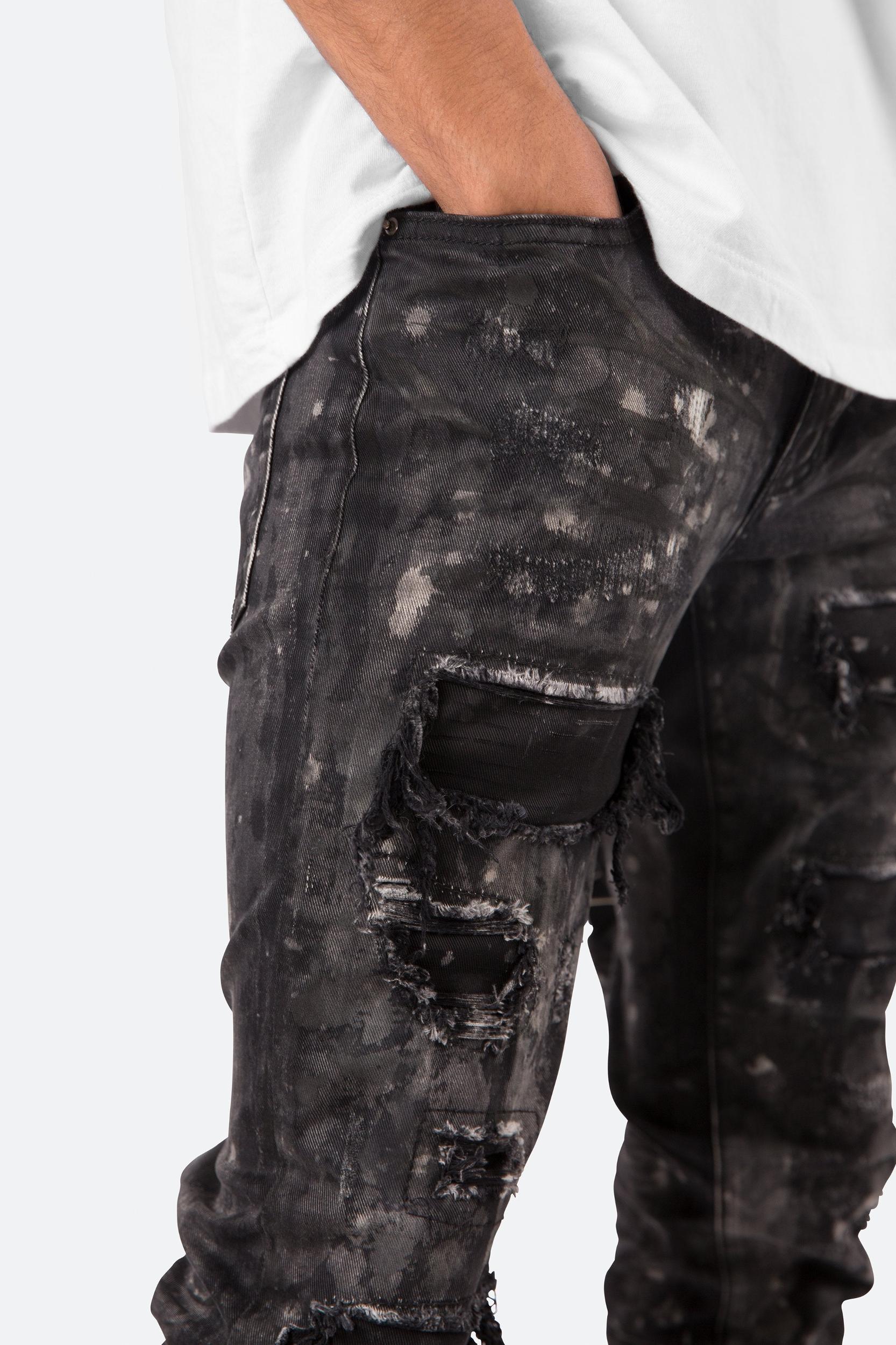 M140 Slim Denim - Black Product Image