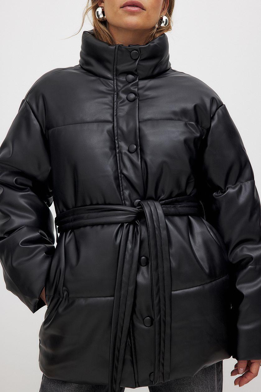 Pu Padded Jacket Product Image