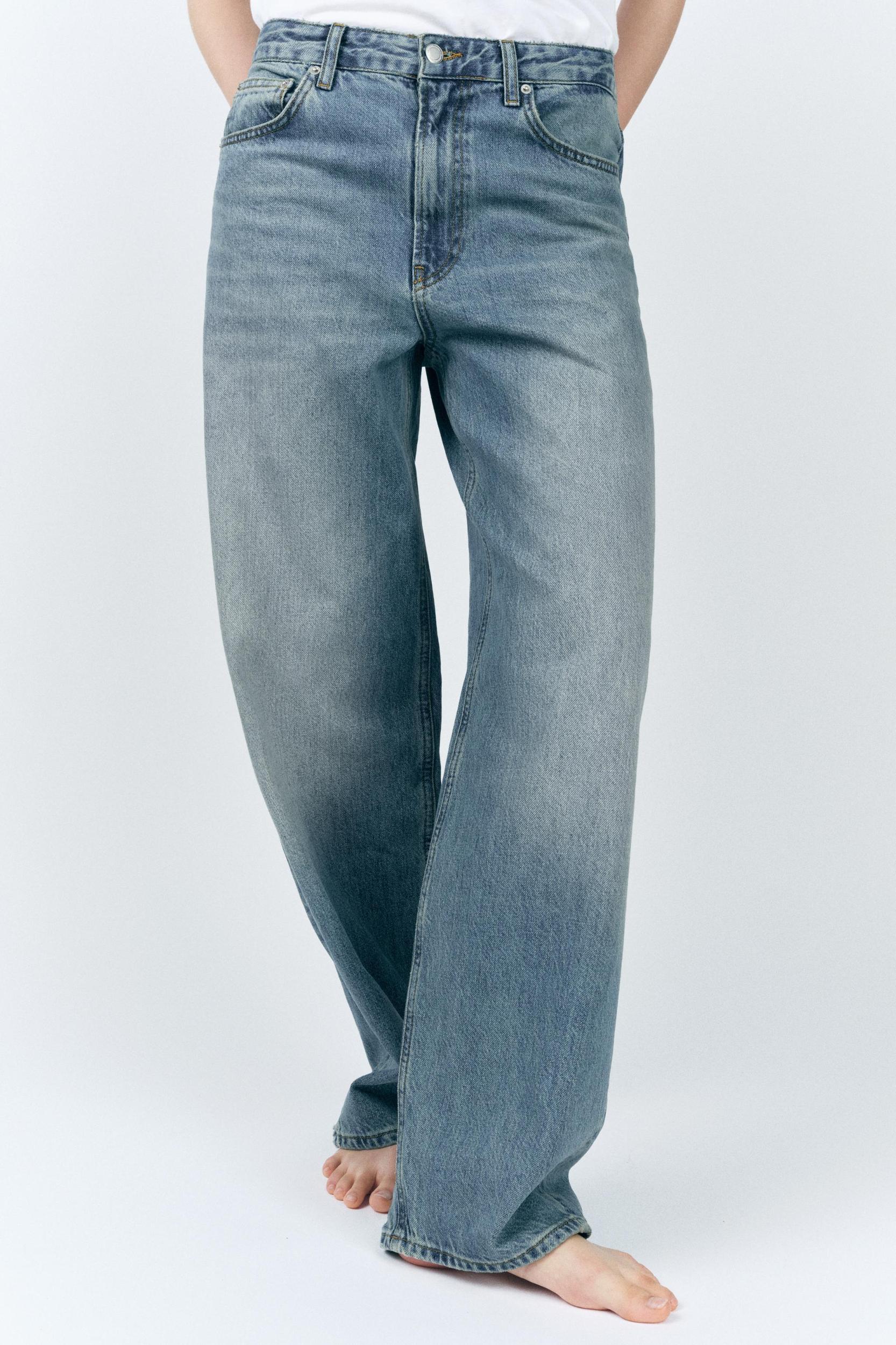 MID WAIST BAGGY JEANS ZW COLLECTION Product Image