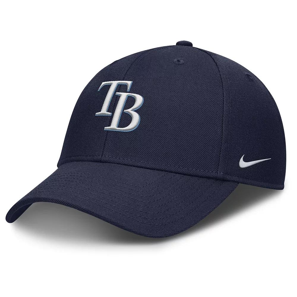 Men's Nike  Navy Tampa Bay Rays Club Performance Adjustable Hat, Size: Large/XL, Blue Product Image