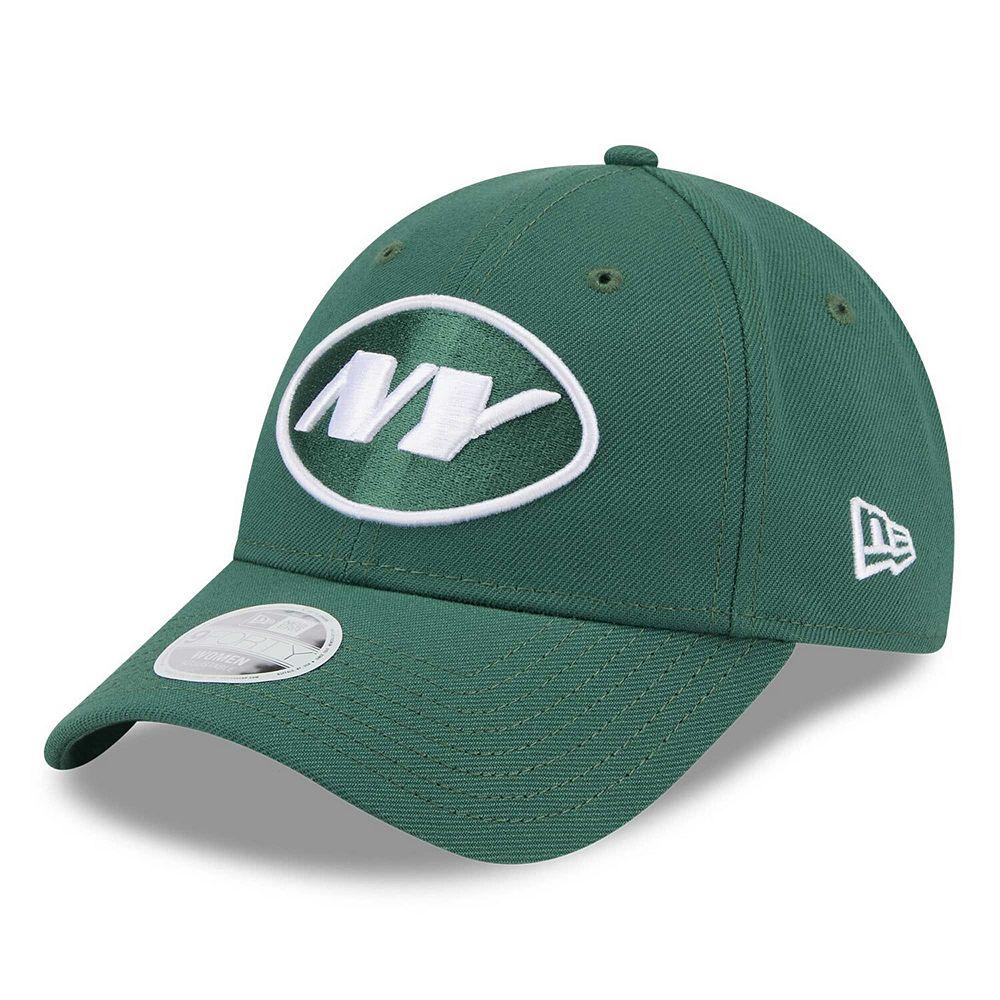 Women's New Era Green New York Jets Simple Adjustable 9FORTY Hat Product Image