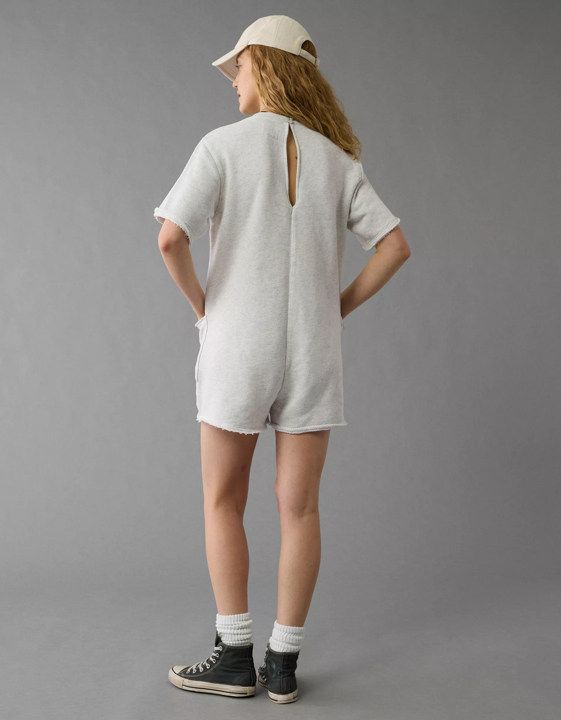 AE Saltwash Relaxed T-Shirt Romper Product Image