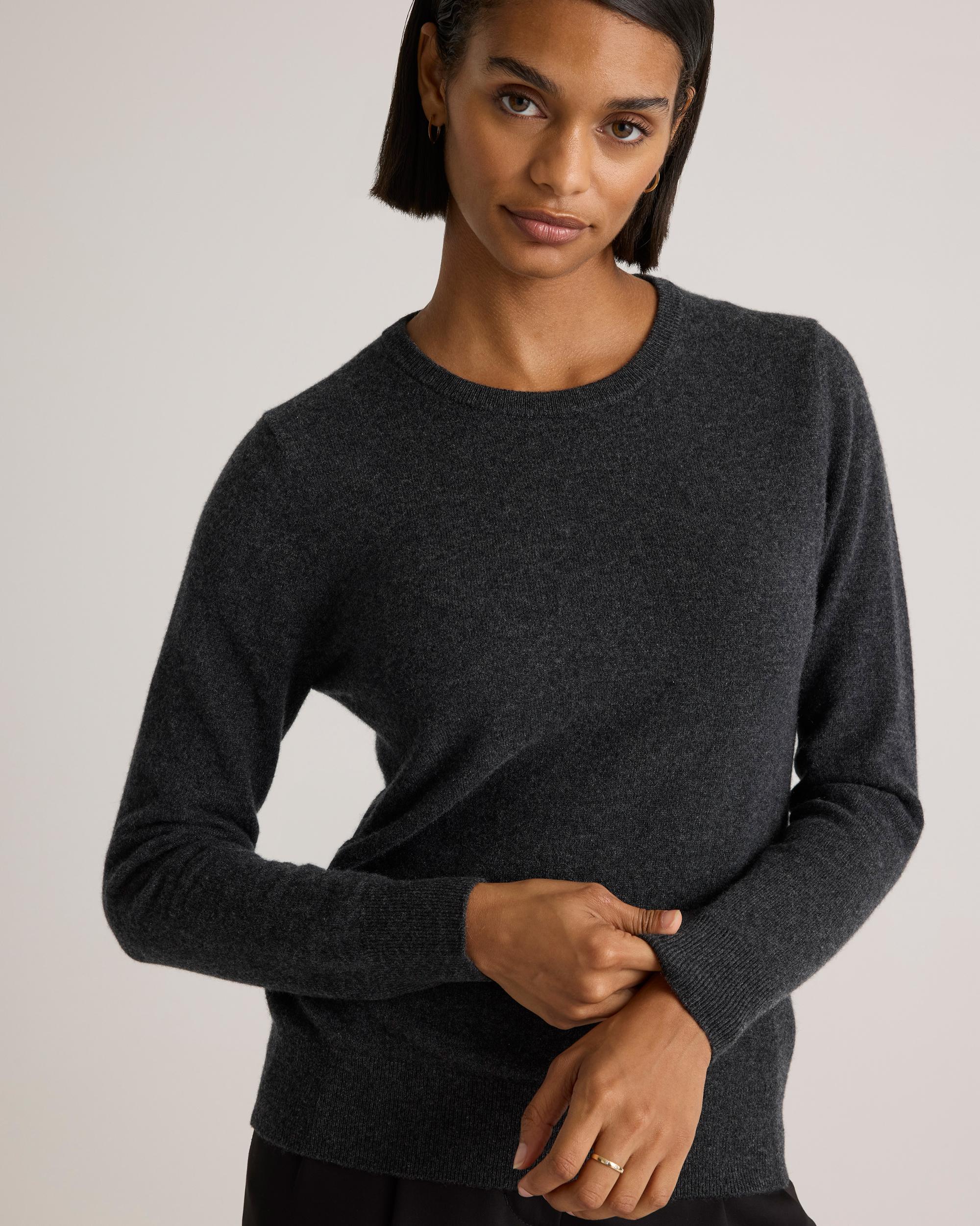 Quince | Women's Mongolian Cashmere Crewneck Sweater Product Image