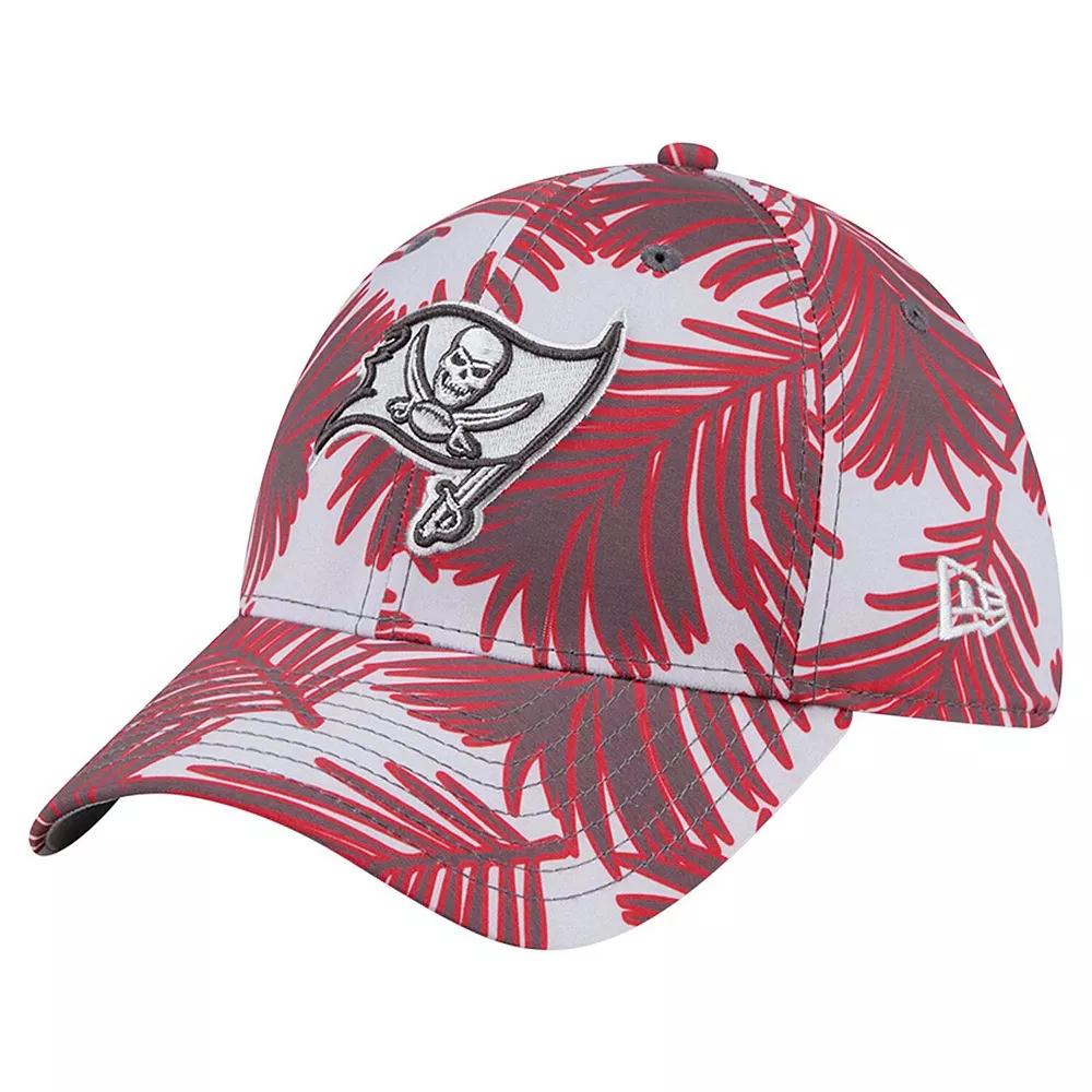 Men's New Era Gray Tampa Bay Buccaneers Palms 39THIRTY Flex Hat, Size: Large/XL, Grey Product Image