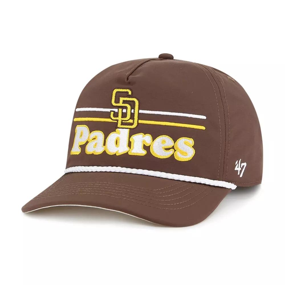Men's '47 Brown San Diego Padres Campscape Hitch Adjustable Hat Product Image
