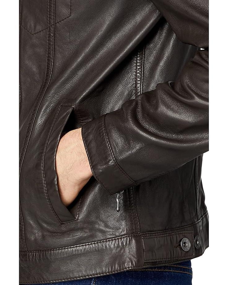 Men's John Varvatos BRANDO BAND COLLAR JACKET Product Image