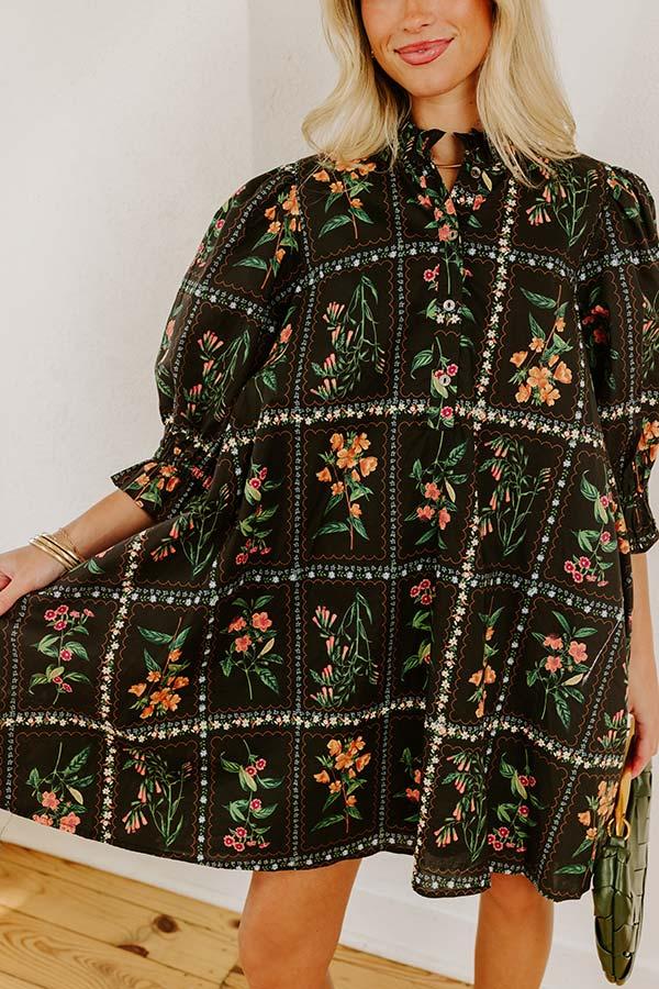 Botanical Daydream Mini Dress Product Image