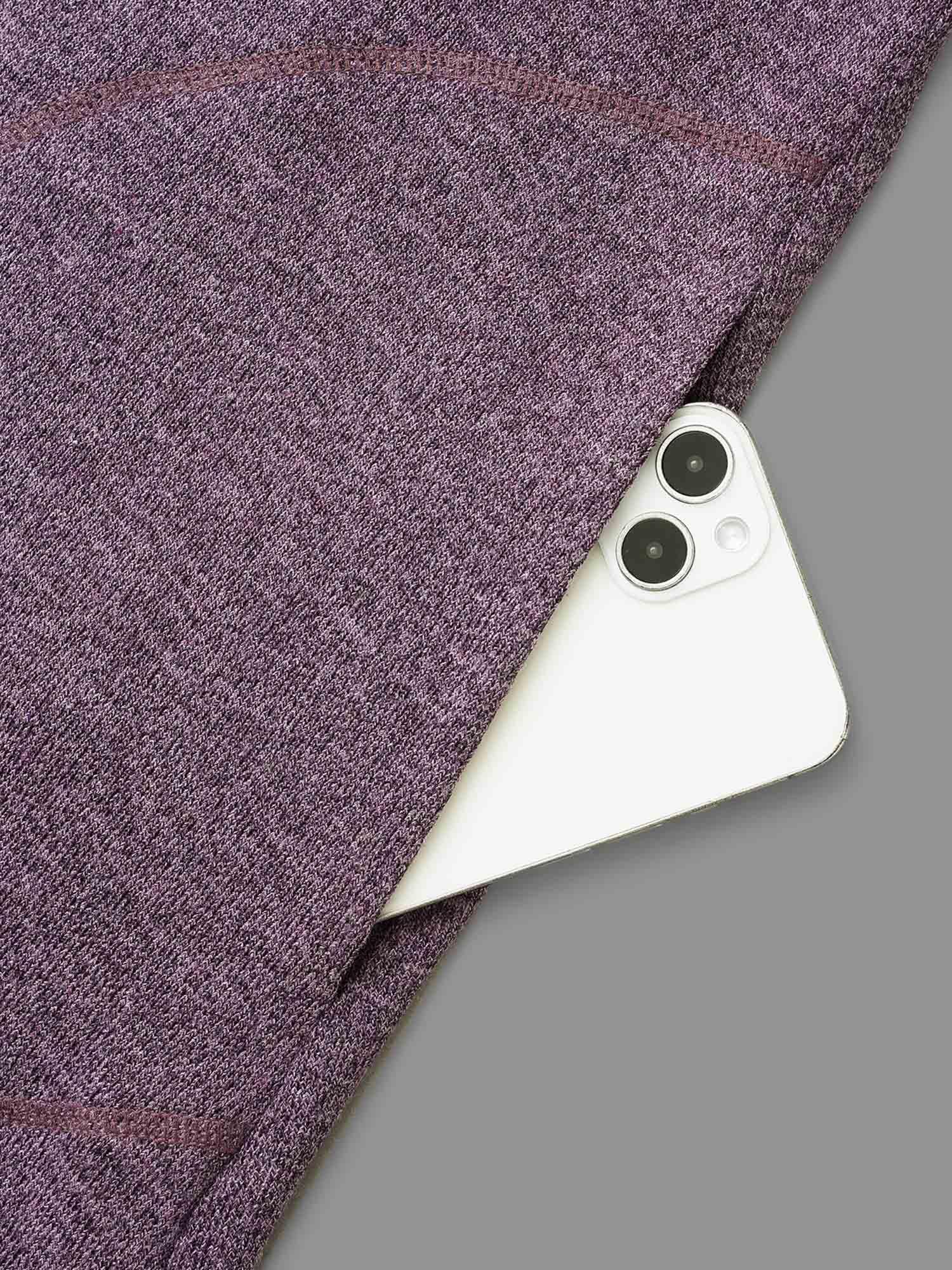 Striped Patchwork Leopard Pocket T-shirt Female Product Image