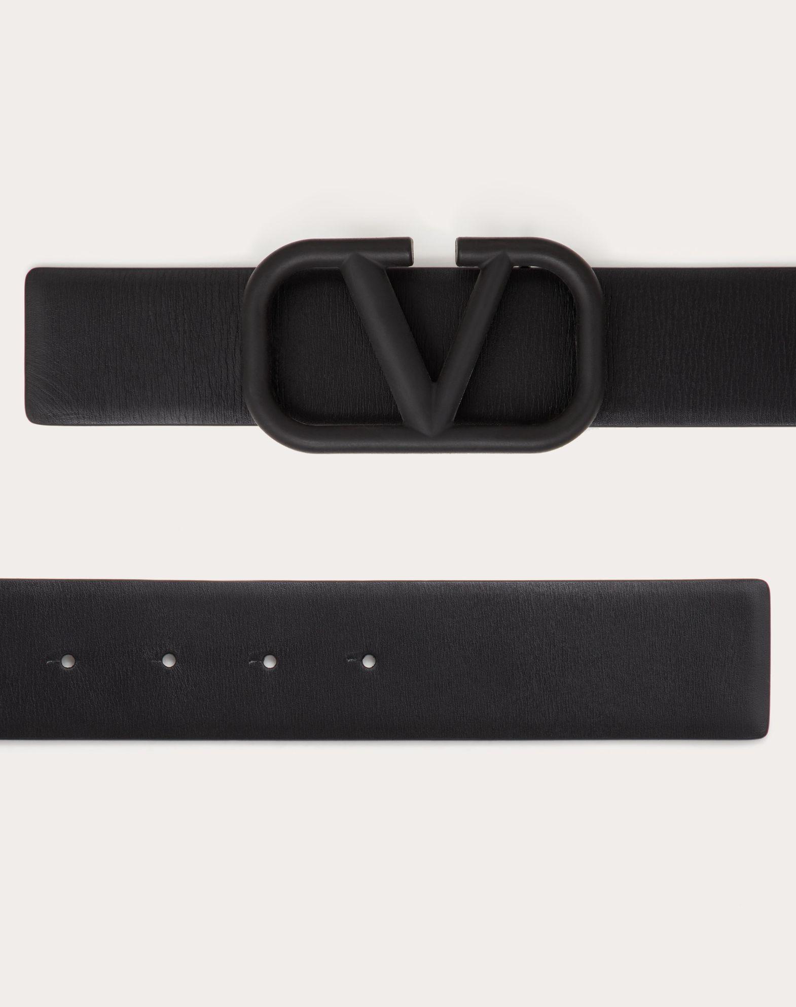 VLOGO SIGNATURE CALFSKIN BELT Product Image