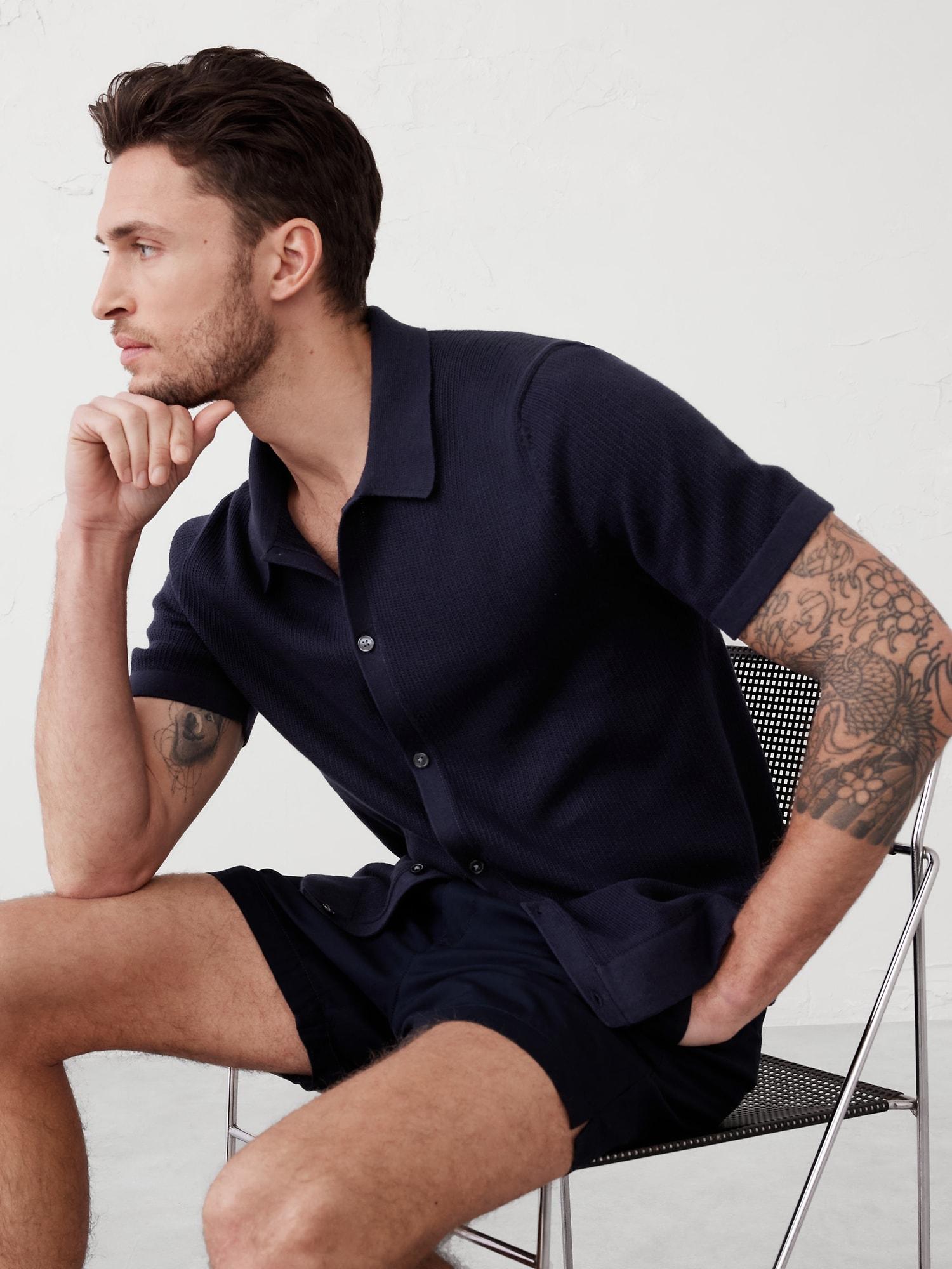 Button-Down Polo Product Image