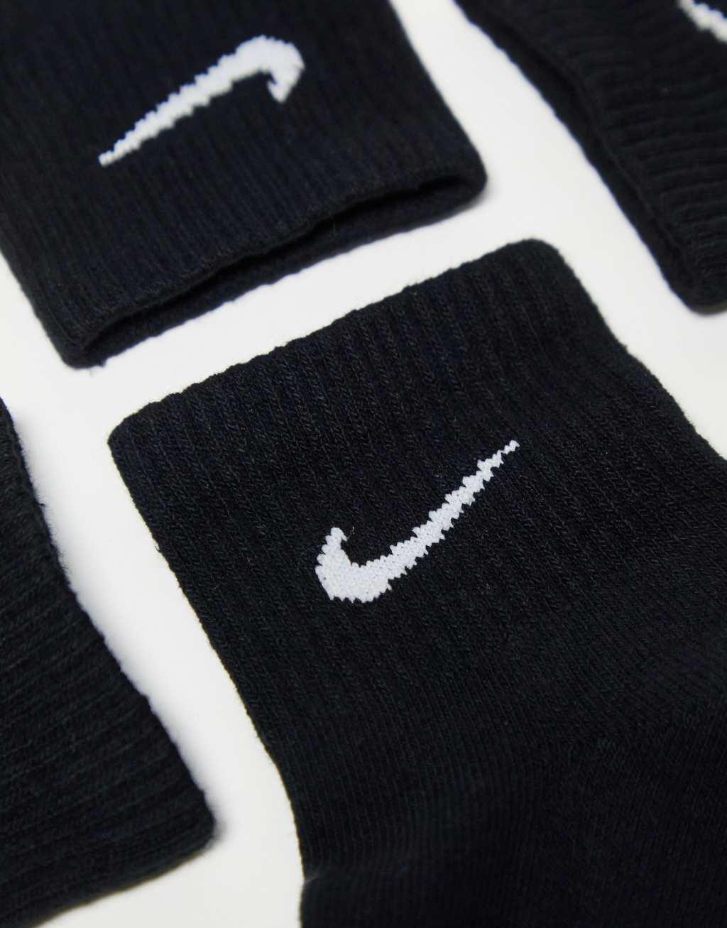 Nike Mens Everyday Plus Cushioned Training Ankle Socks (6 Pairs) | SX6899-010 Product Image