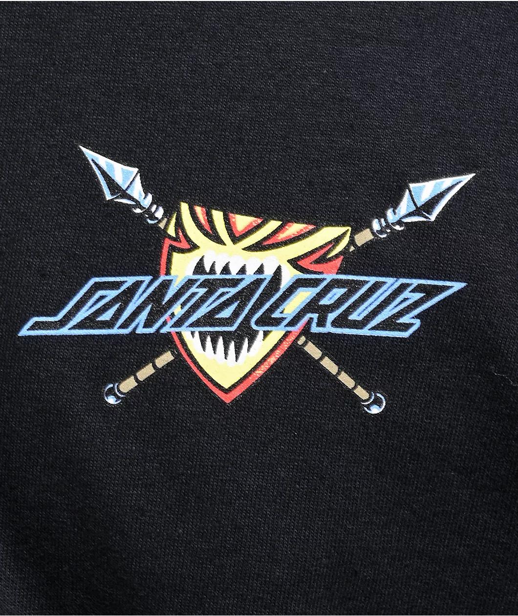 Santa Cruz Salba Screaming Witch Doctor Black T-Shirt  Product Image