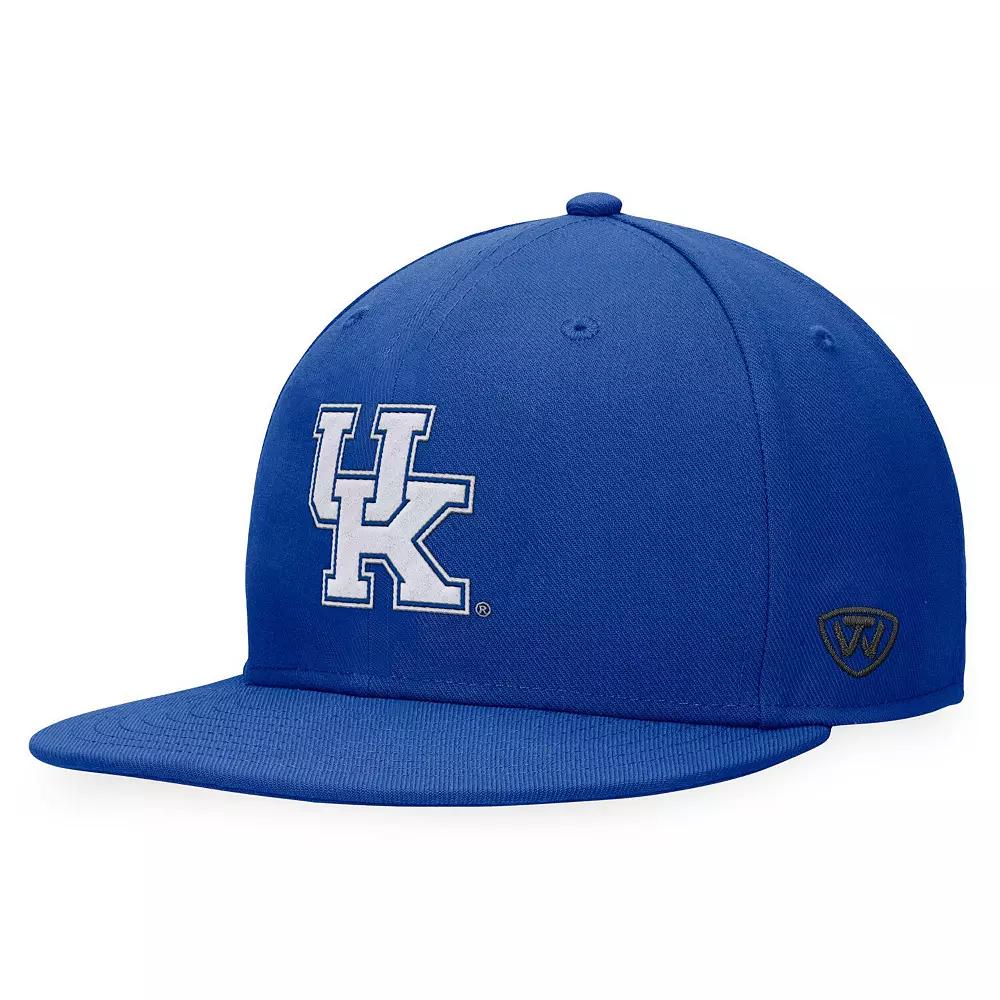 Men's Top of the World Royal Kentucky Wildcats Fitted Hat,  Product Image