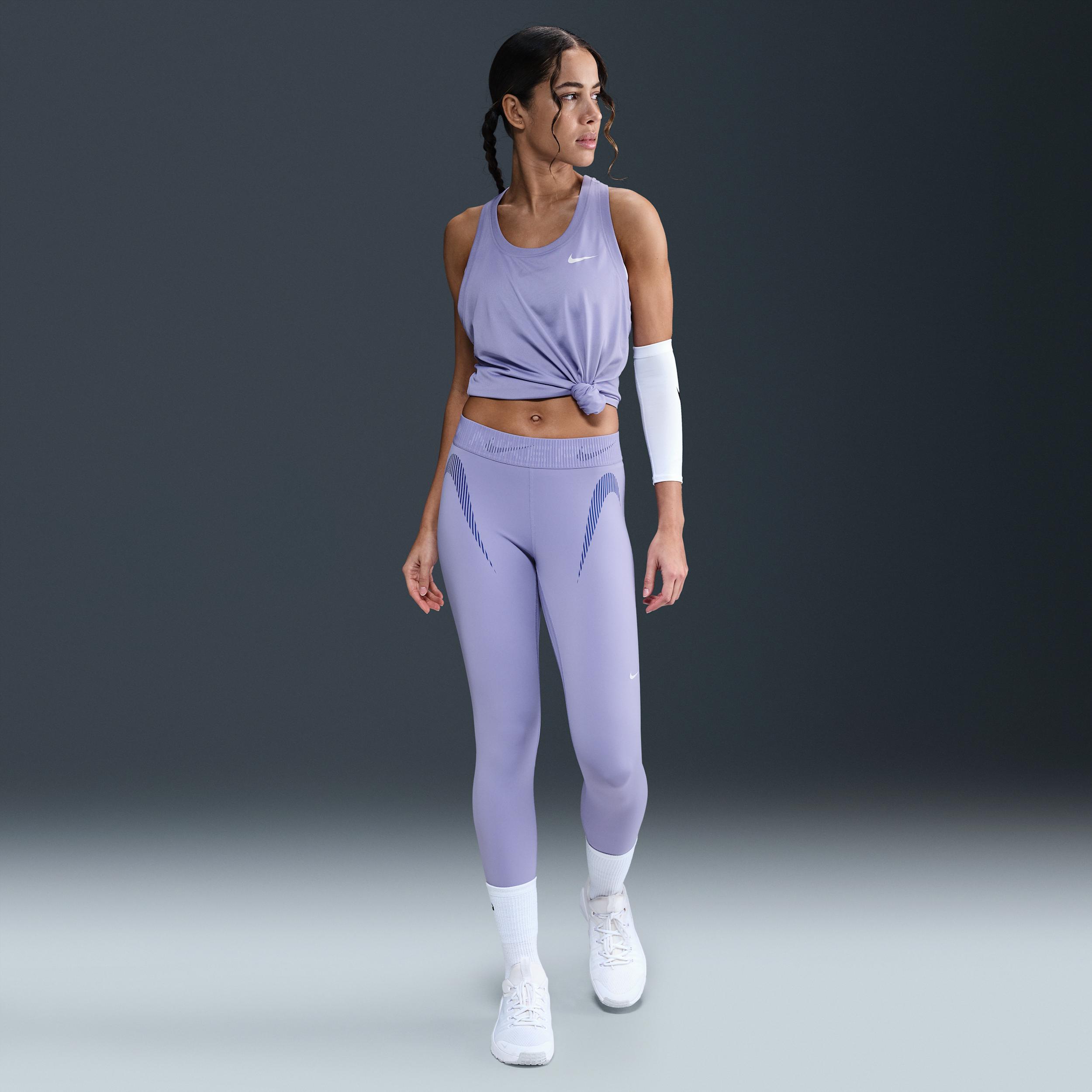 Women's Nike Pro Mid-Rise 7/8 Graphic Leggings Product Image