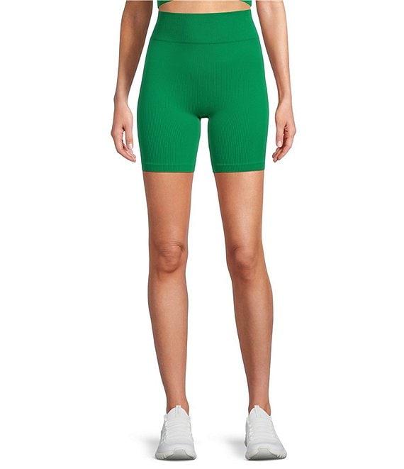 Antonio Melani Active Seamless Ribbed Biker Shorts Product Image