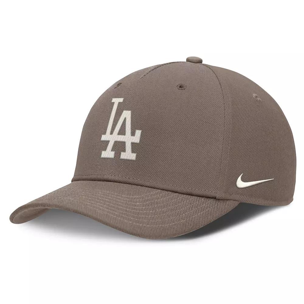 Men's Nike Brown Los Angeles Dodgers Rise Performance Adjustable Hat, Size: Medium/Large Product Image