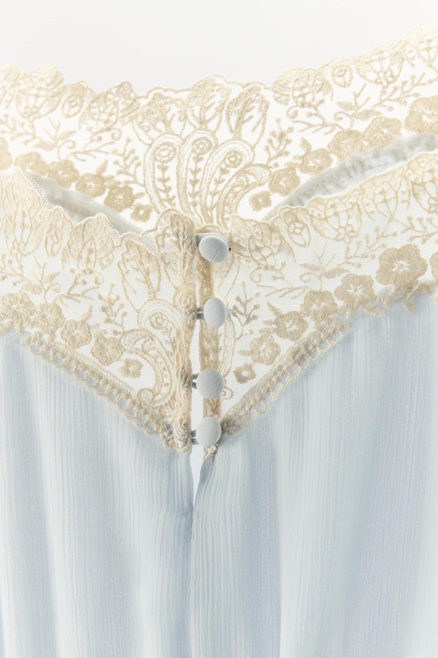 LACE STRAP DRESS Product Image