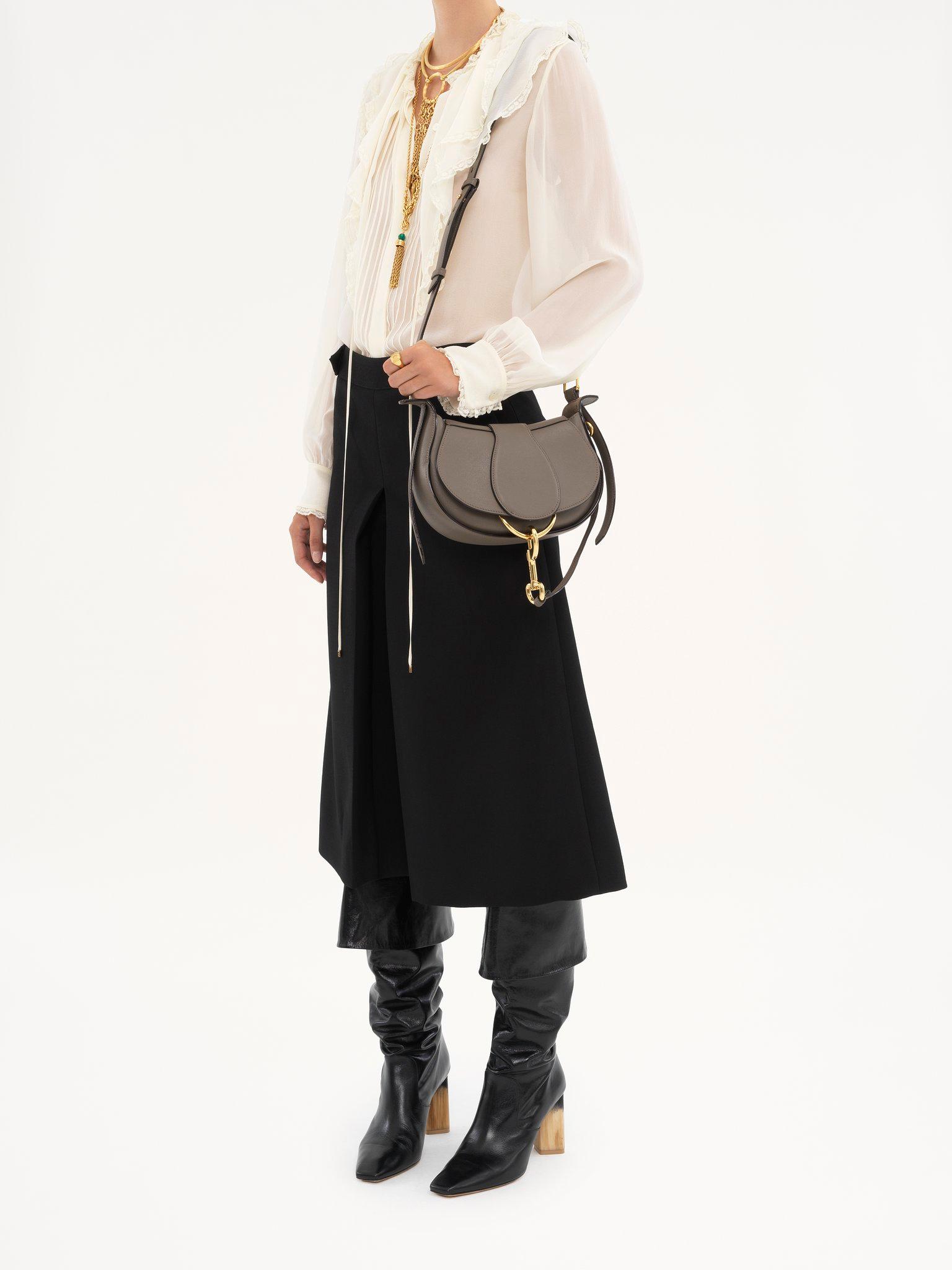 Small Chloé Ride crossbody bag in soft leather Product Image