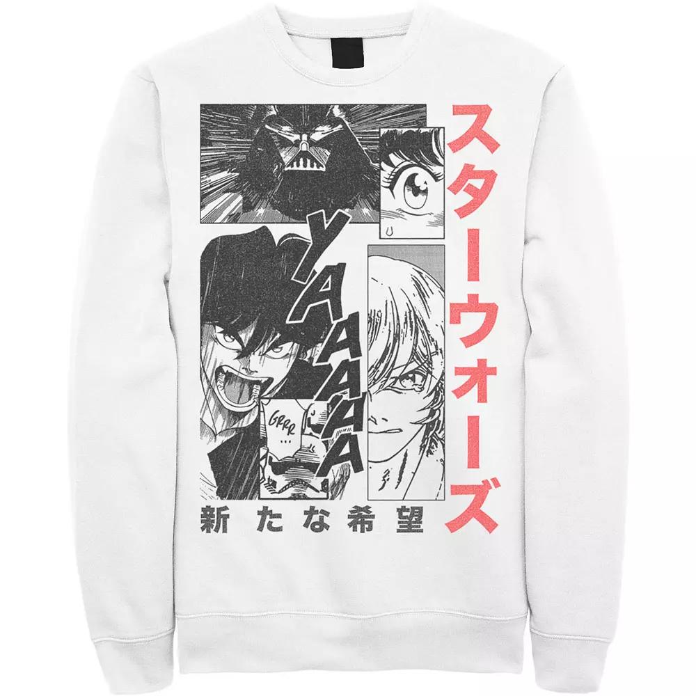 Men's Star Wars Manga Comic Panels Sweatshirt,  Product Image