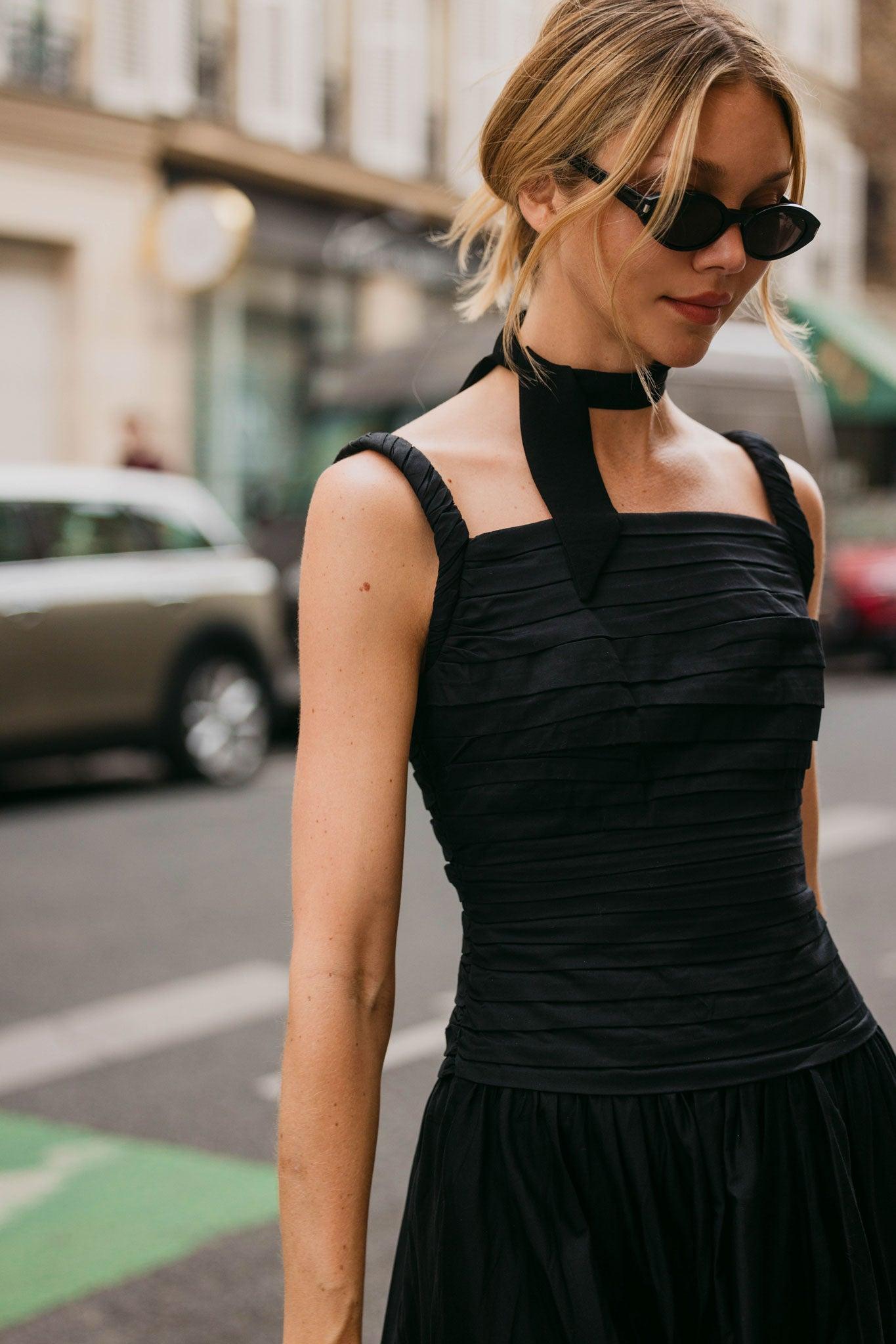 Star Midi Dress-BLACK / 4 Product Image