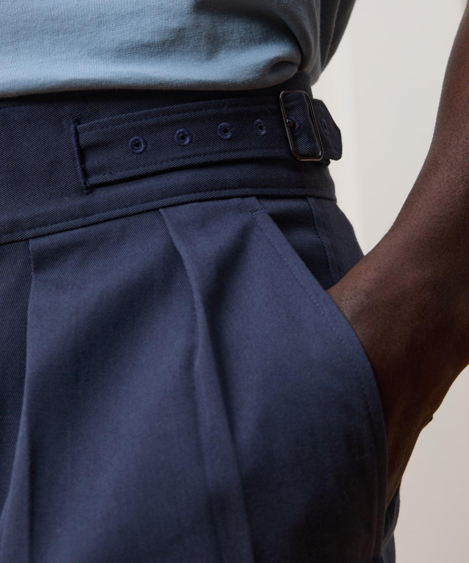 Italian Lightweight Cotton Gurkha Trouser Product Image