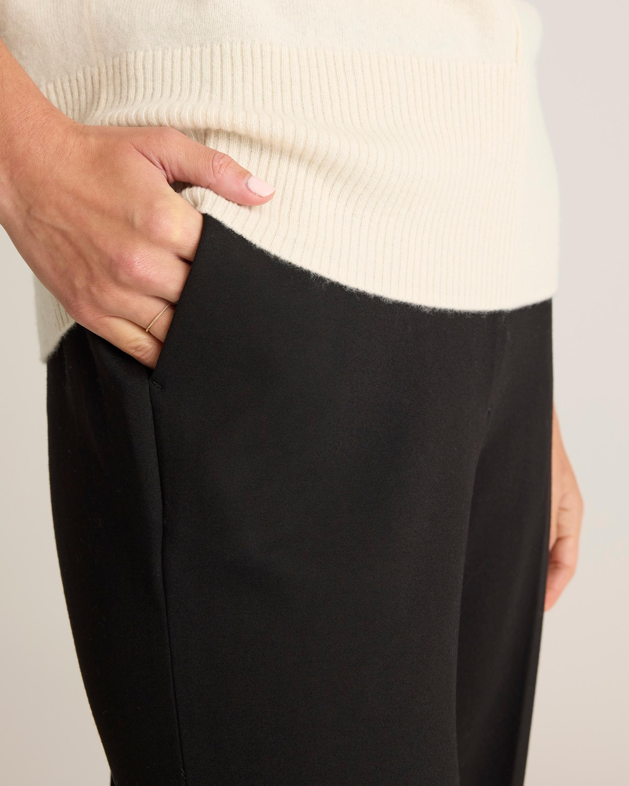 Quince | Women's Ultra-Stretch Ponte Trouser Rayon Product Image