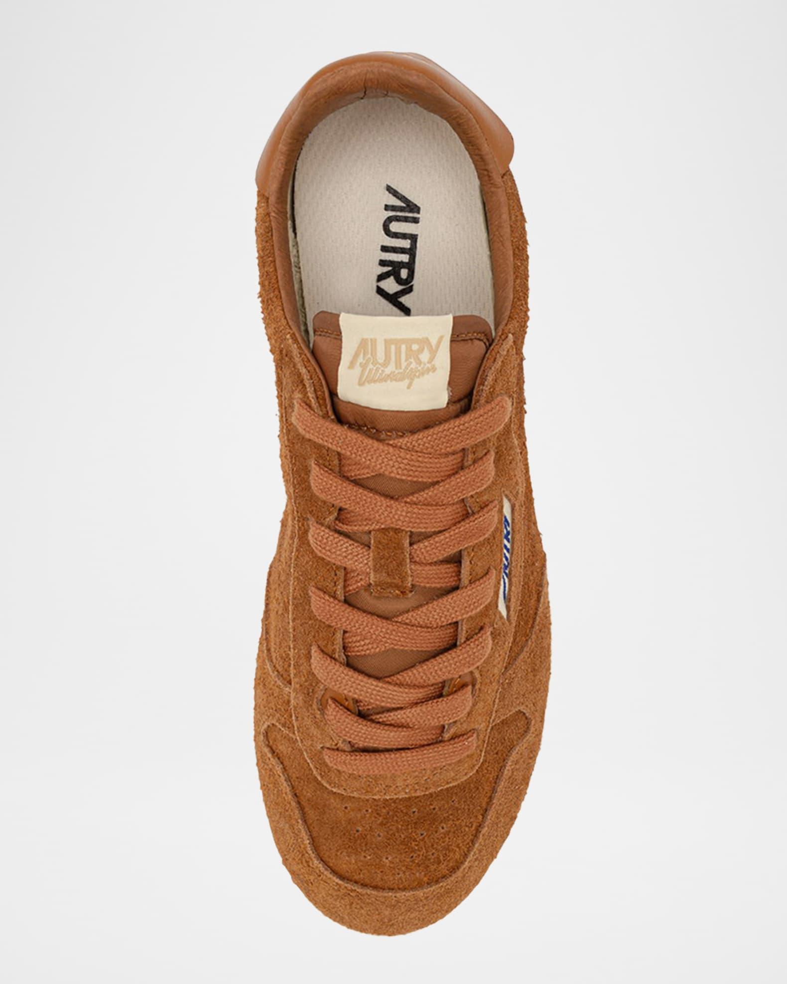 Windspin Retro Suede Low-Top Sneakers Product Image