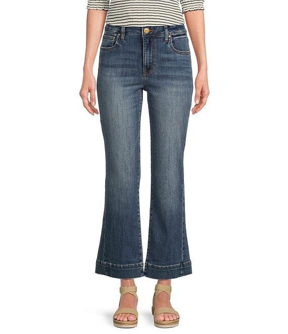 KUT from the Kloth Kelsey Stretch Denim High Rise Flare Leg Jeans Product Image