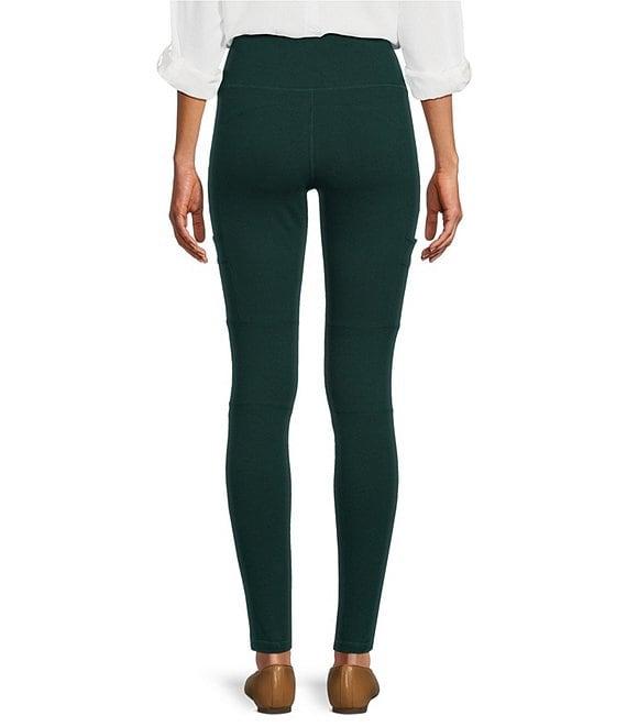 Intro Knit Straight Leg Pull-On Tummy Control Cargo Leggings Product Image