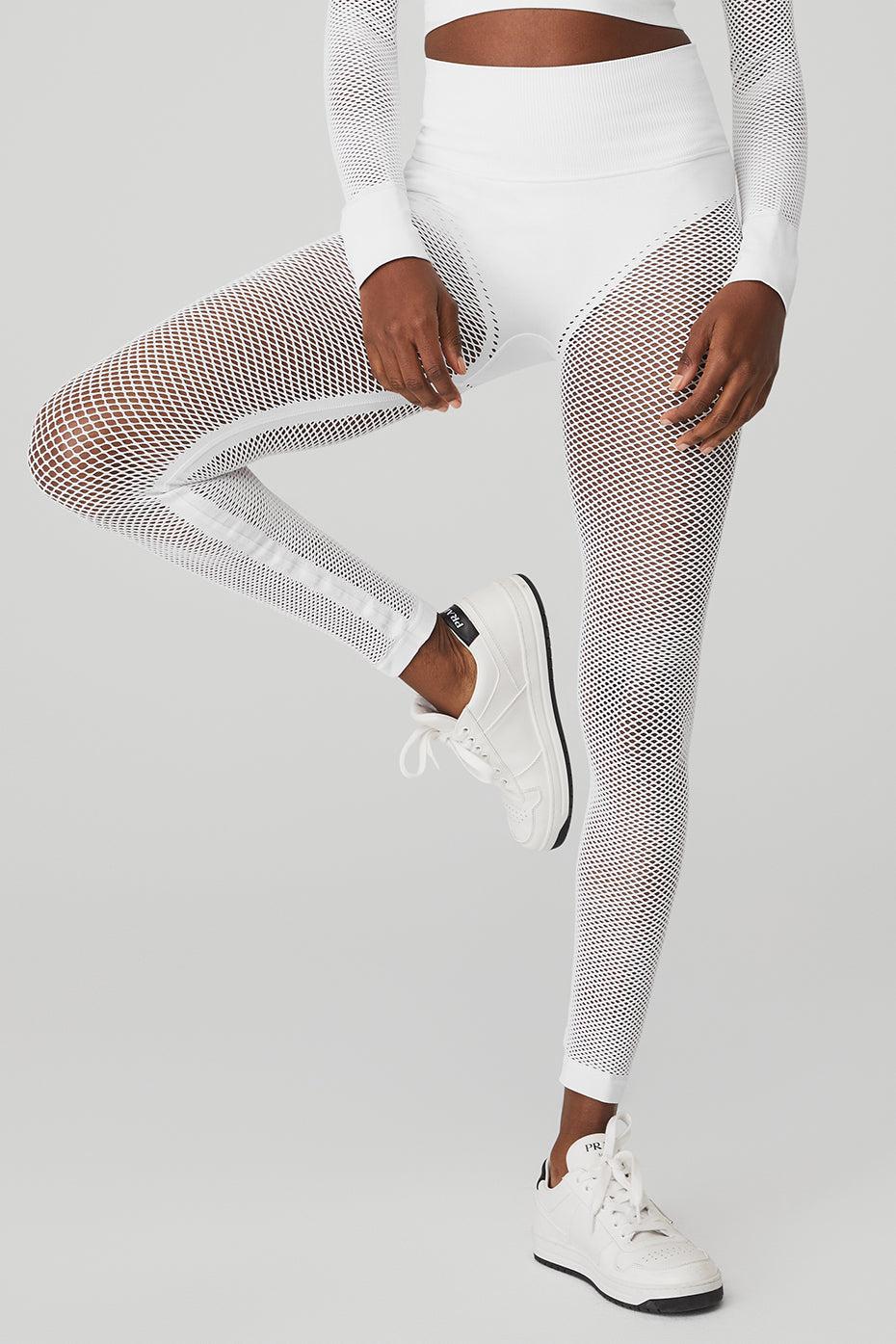 ALO | Seamless High-Waist 7/8 Limitless Open Air Legging Product Image