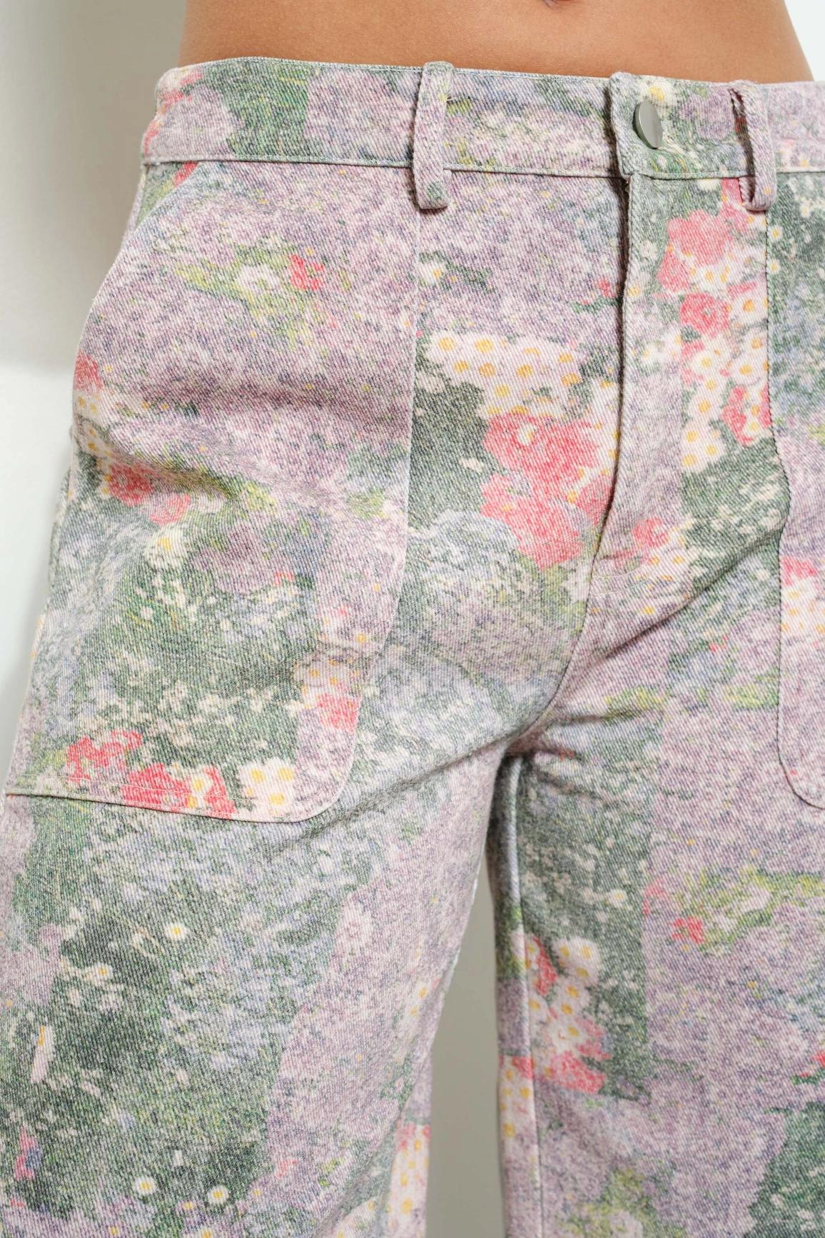 Flower Field Twill Pants Product Image