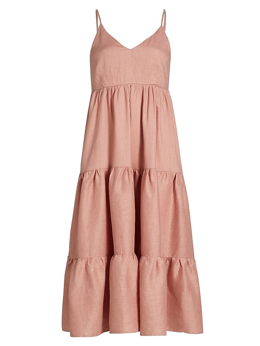 Womens Claudia Spaghetti Strap Dress Product Image