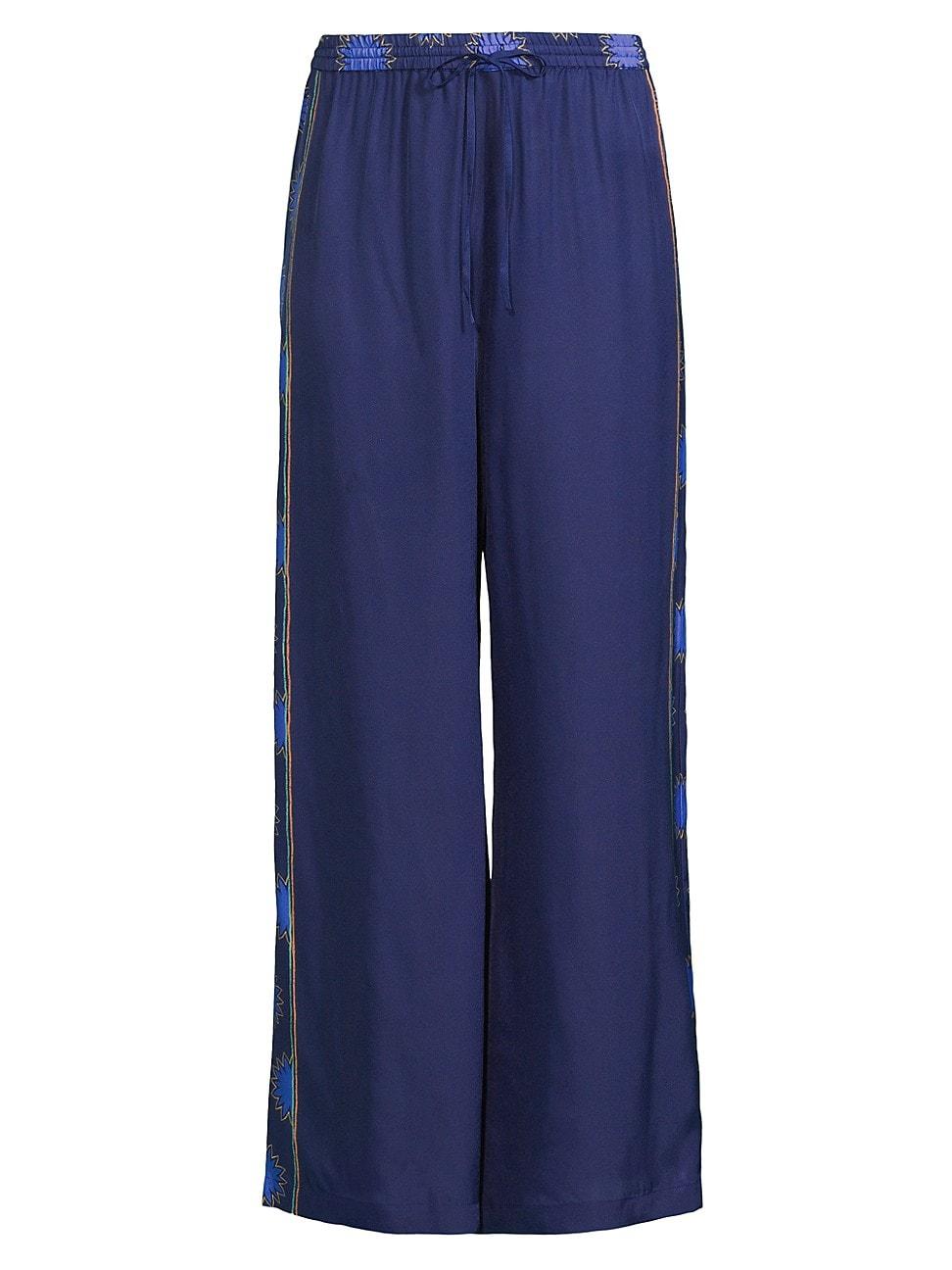 Womens Frankie Easy Silk Pants Product Image