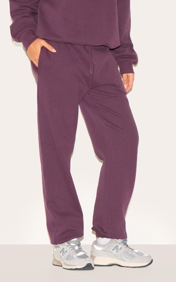 Dark Plum Premium Cuffed Sweat Sweatpants Product Image