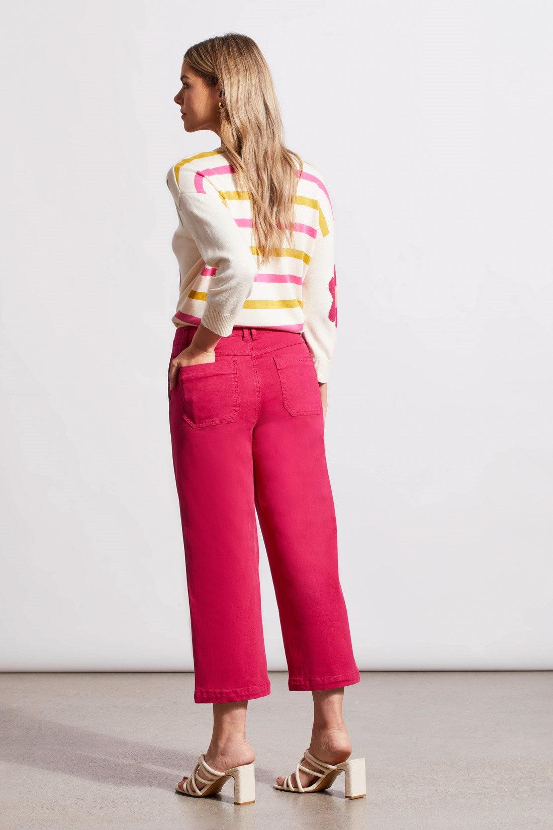 Audrey Button Fly Wide Leg Jean- Daiquiri Product Image