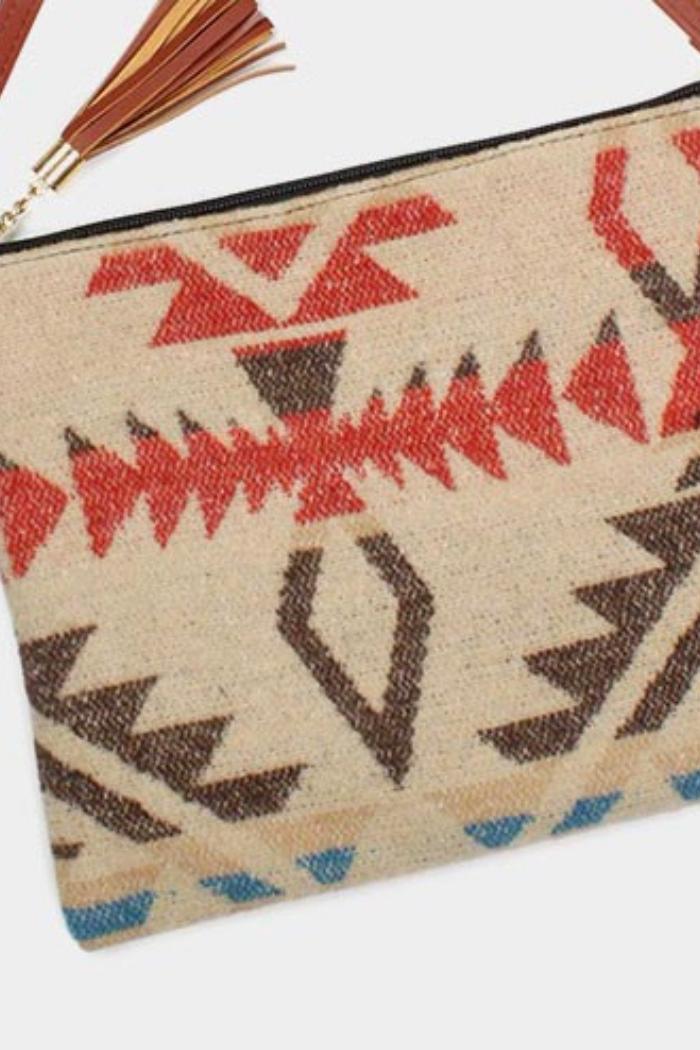 Print Tassel Wristlets Product Image