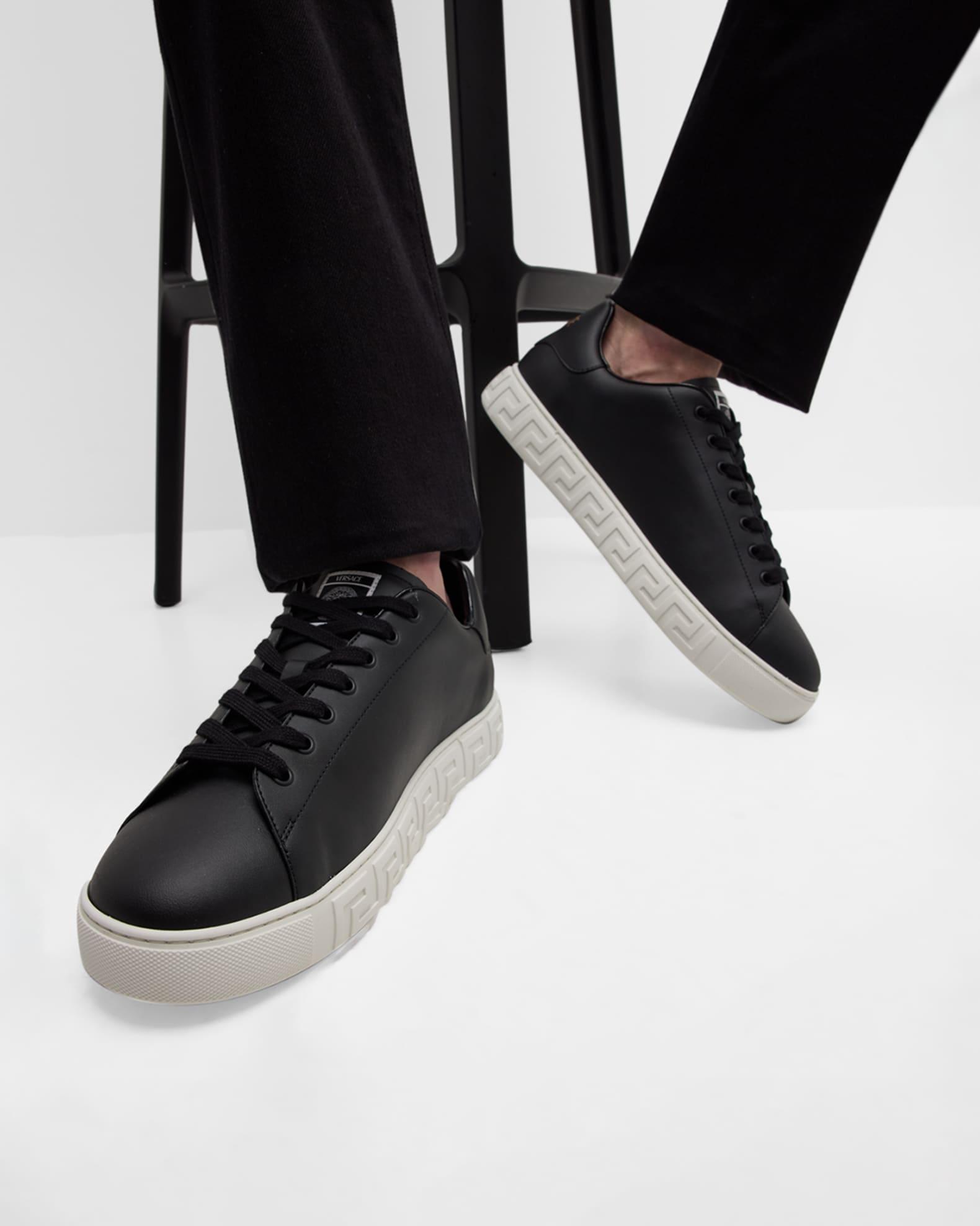 Men's Greca Low-Top Sneakers Product Image