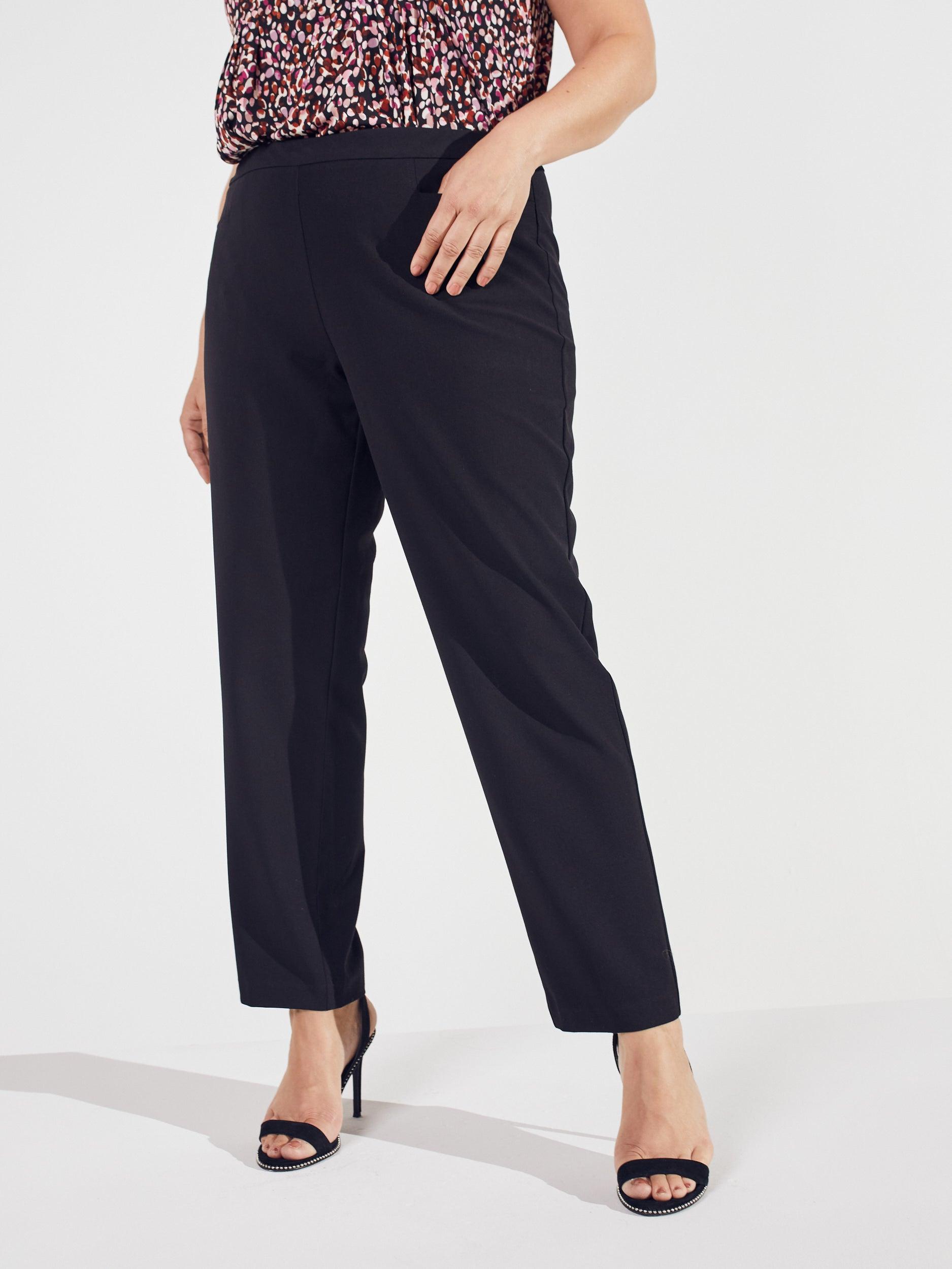 Roz & Ali™ Secret Agent Tummy Control Taper Pants - Plus Product Image