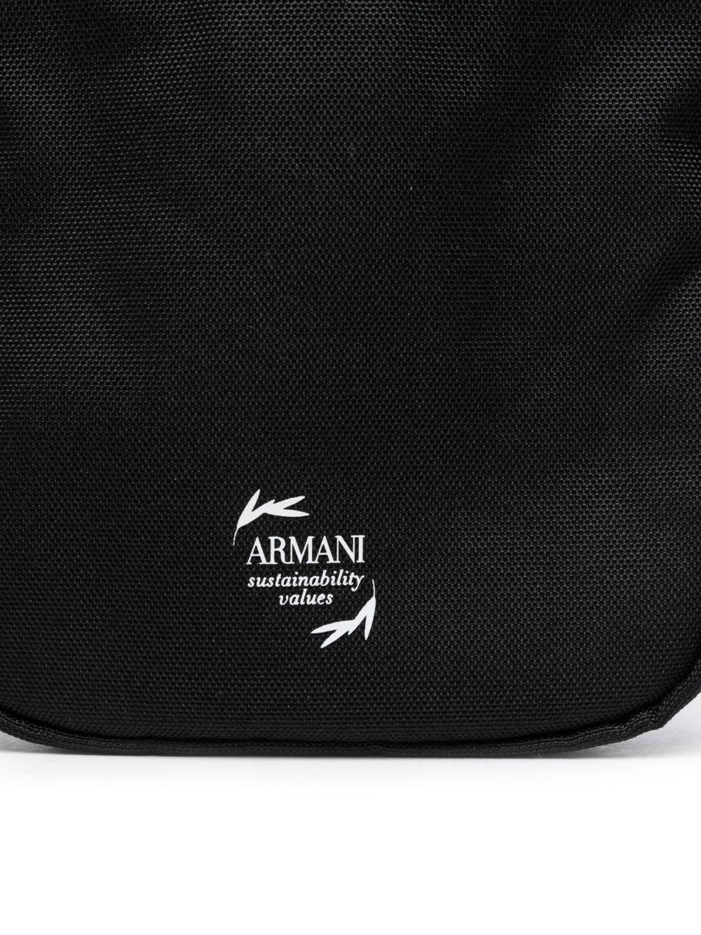 logo-print messenger bag Product Image